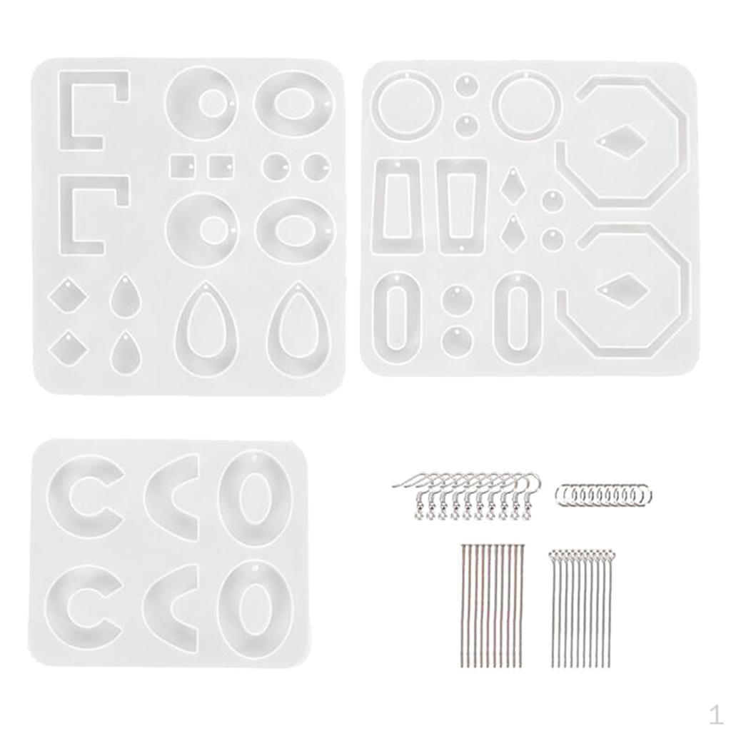 

Серьги из силиконовой смолы, эпоксидные висячие серьги, изготовление ювелирных изделий своими руками-