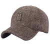 Men Winter Earflap Baseball Cap Cotton Suitable for Winter Outdoor Running