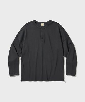 VDR Cozy Henlyneck Long Sleeve [Smoke Gray]