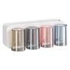 MDNG Punch-Free Wall-Mounted Toothbrush Holder with 2 Cups
