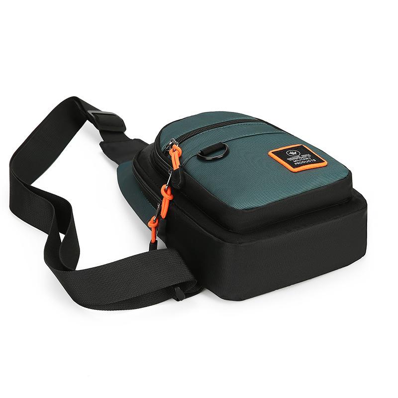 Men'S Chest Bag Casual Messenger Bag Multifunctional Crossbody Bags For Husband Male Korea Shoulder Bag Sport Outdoor Chest Pack