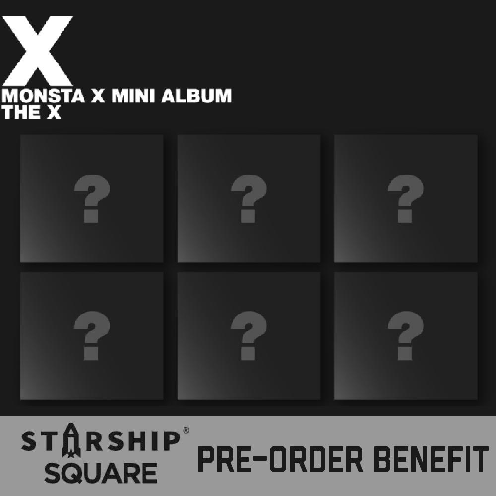 Vorbestellung MONSTA X 13. Mini-Album THE X Digipack-Version. & STARSHIP POB