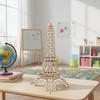 3D Wooden Wooden 3D Eiffel Tower Interior Eiffel Atmosphere Educational Birthday Gift Puzzle, Toy, Puzzle, DIY, Decoration, Train, Tower, Creation,
