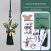 Handmade DIY Car Pendant Kit: Brocade Gourd Hanging Ornament Souvenir