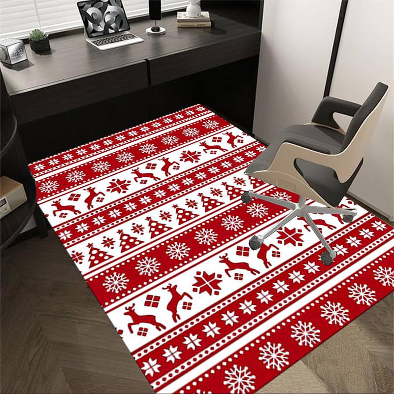 1PC Christmas, Pattern Extra Large Non Slip Floor carpet, Office, family, bedroom, Studio Large Area Rug Indoor Rugs, Vibrant Colors