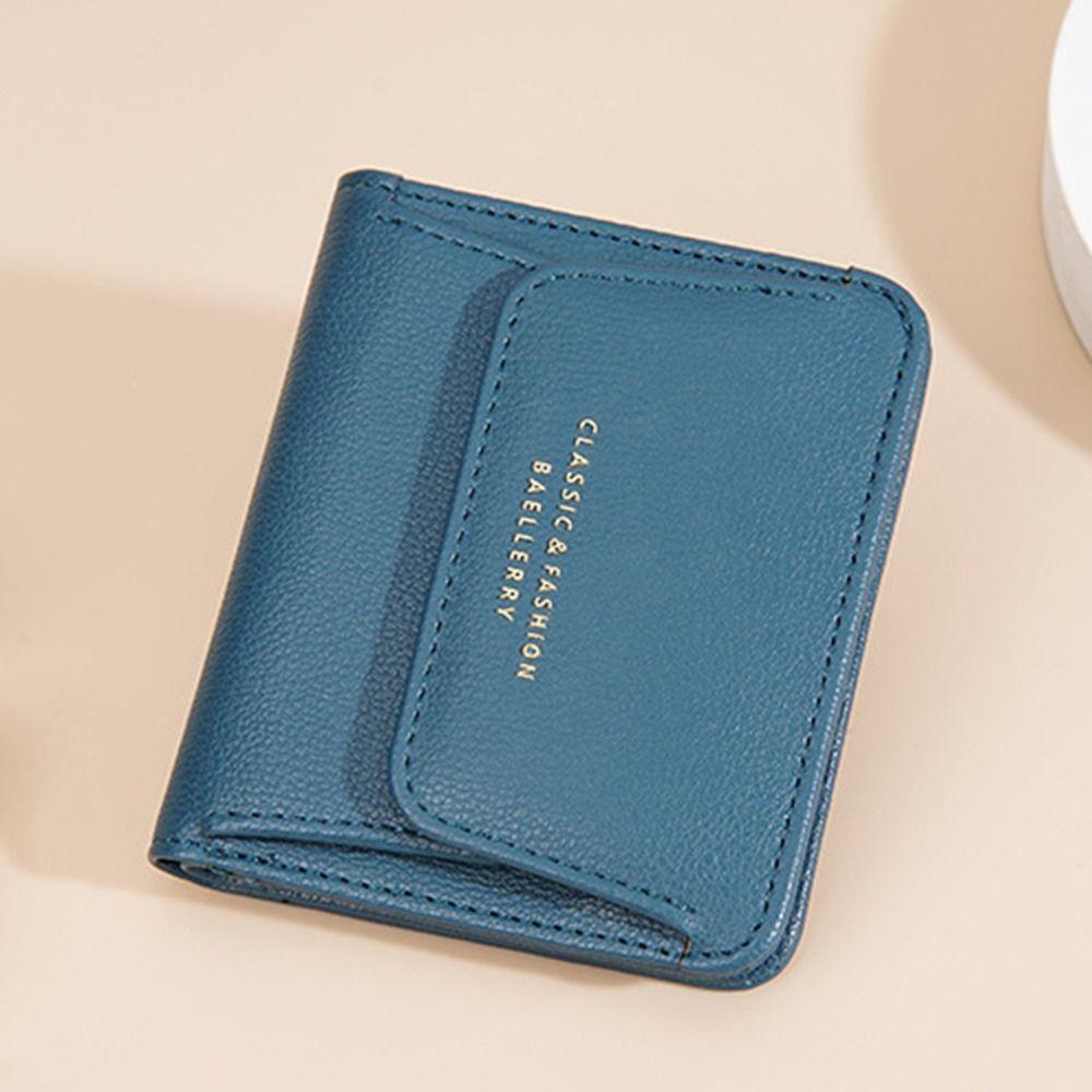Elegant Women Short Wallet Large Capacity Bank/ID/Credit Card Bag Brand Female Purses  Evening Out