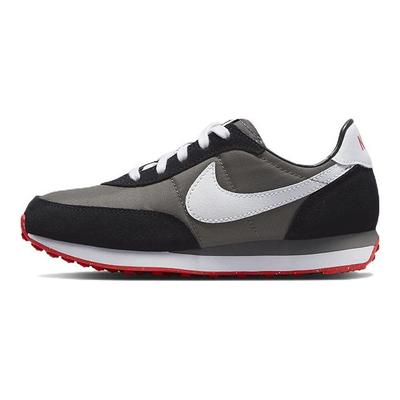 Waffle Trainer 2 PS Flat Pewter Μαύρα Παιδικά Αθλητικά Παπούτσια Γκρι Siren-Red Λευκό DC6478-005