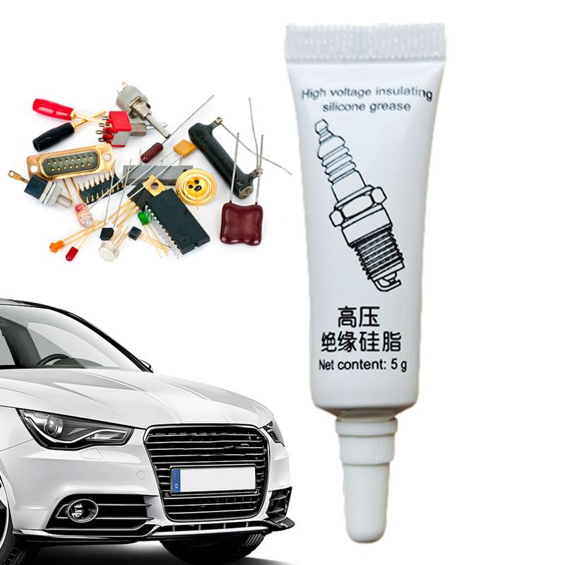 5g Dielectric Grease Silicone Paste Waterproof Marine Grease Safe 1pcs High Temp Grease Plumbers Grease Automobile Accessories
