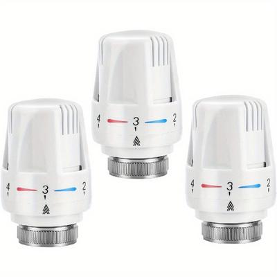 Thermostatic Radiator Head Smart Radiator Valve Replacement Head Heating System Temperature Control Valves Automatic Standard Radiator Valves