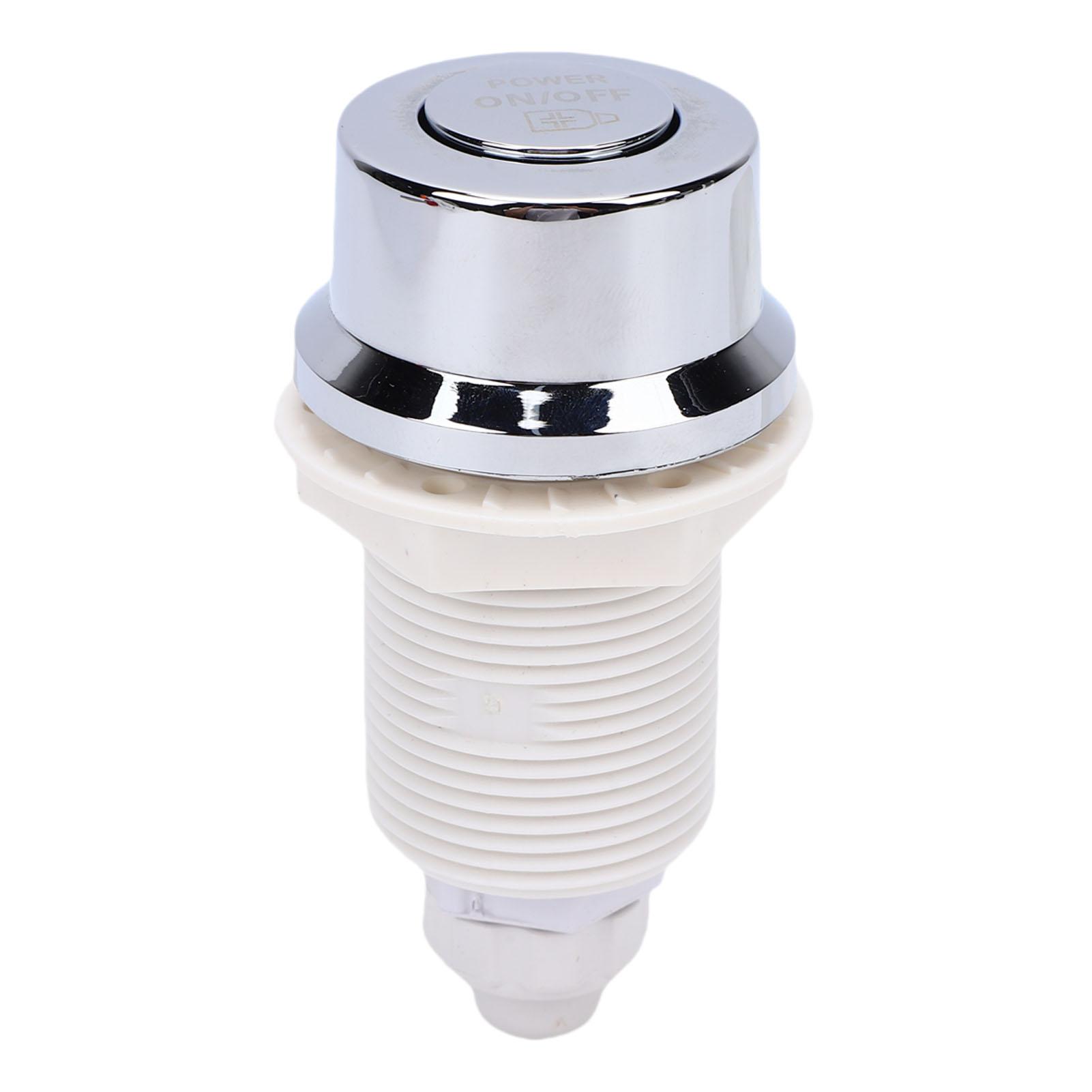 

Hot Tub Air Switch Key G1 Inch Round PVC Push Air Pressure Switch for Bathtub Spa Equipment