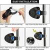 New Carp Fishing Clip Set Rod Electronic LED Light Indicator Fish Bite Sound Alarm Bell Sensor Fishing Accessories for Rods