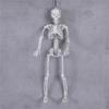 Shimmering Skeleton Hanging Ornament Halloween Skeleton Decorations With Adjustable Joints For Porch Door Window Display