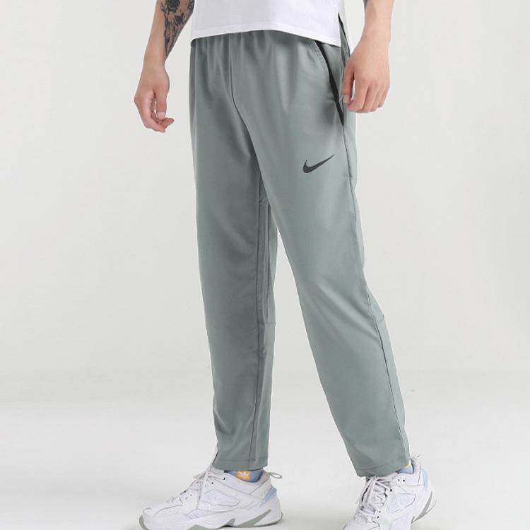 Nike Team Woven Quick-Dry Straight Casual Running Pants Men bottoms Charcoal-Grey CU4958-084