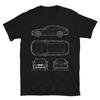 E92 335I Blueprint Bimmer MenS T Shirt German Car Technical Schematic