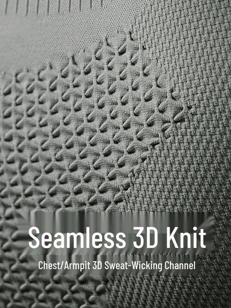 Men's Quick-Drying Seamless Compression T-Shirt - Ideal for Yoga, Cycling & Fitness