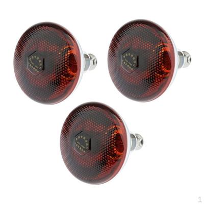 3x Waterproof E27 Breeding Lamp Heater Bulbs