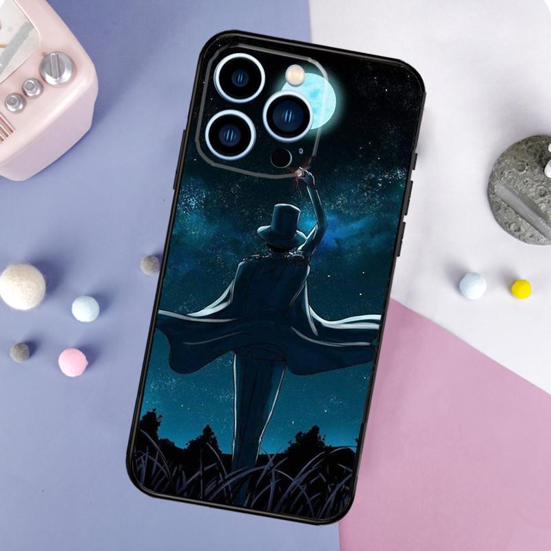 Detective Conan Case For iPhone 16 15 13 12 11 14 Pro Max Mini X XR XS Max Plus Bumper Back Cover