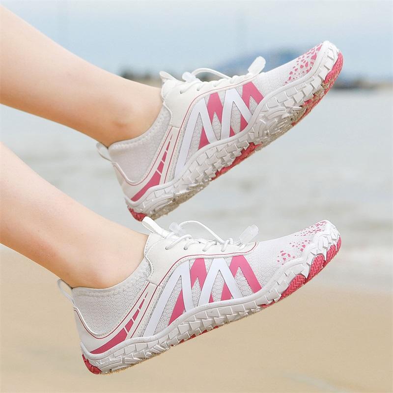 Leichte Atmungsaktive Herren Wasserschuhe Damen Barfuß Schnelltrocknende Aquaschuhe Rutschfeste Strand Wat Sportschuhe zum Schwimmen Surfen Angeln