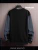 Herren Locker Langarm Rundhals Sweatshirt - 2025 Frühling Koreanischer Stil