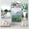 Beaver Wall Art Canvas Painting Nordic Posters And Prints Pictures For Living Room Decor Forest Mountain Boat Lake Plant