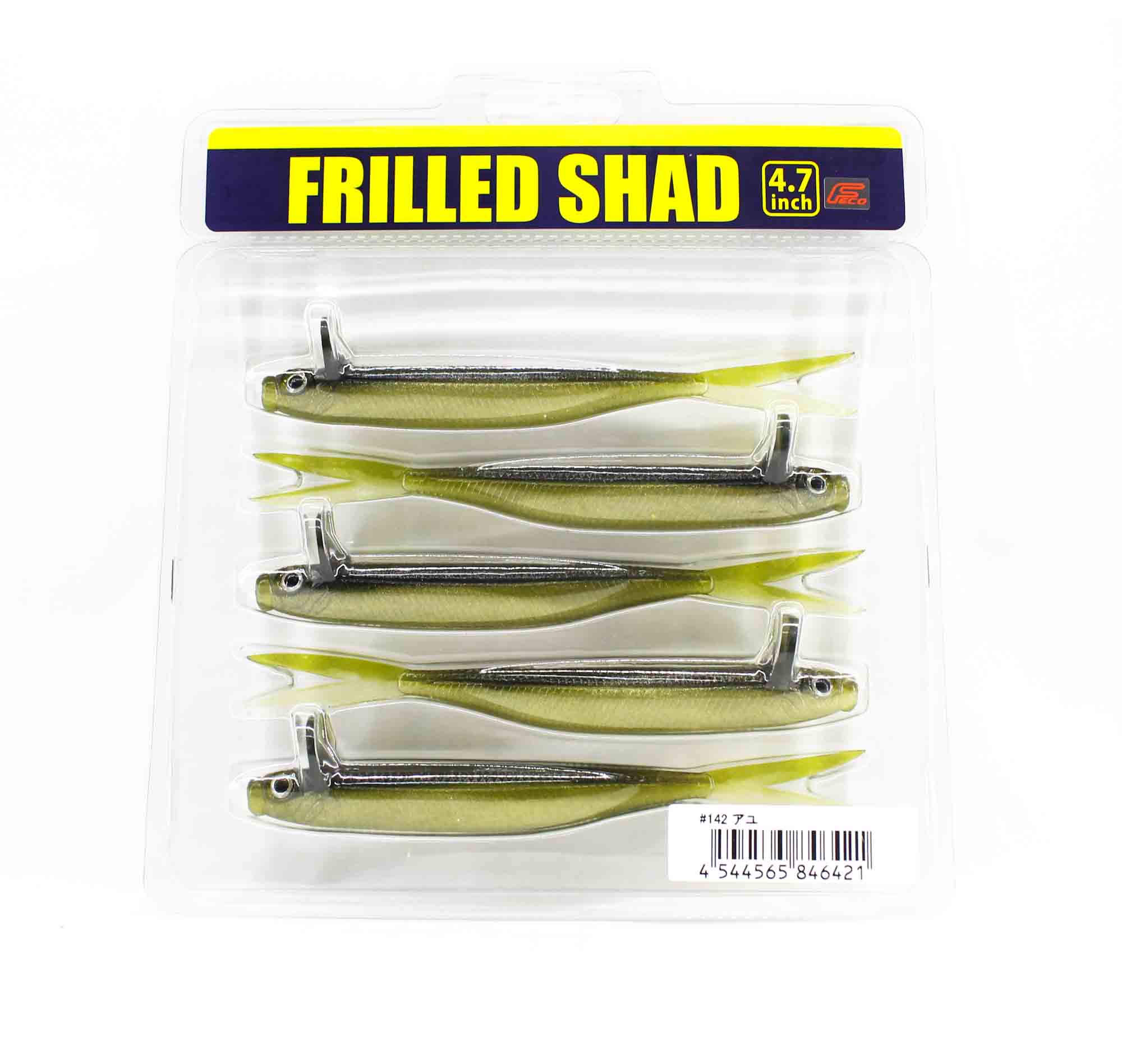 

Мягкая приманка Deps Frilled Shad 4,7 дюйма 142 (6421)