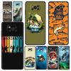 Hunting Fishing Man Phone Case Cover for Xiaomi Poco F7 Ultra F6 F5 F4 F3 X6 X5 X4 X3 NFC C51 C55 M4 GT 5G Soft TPU Shell Capas