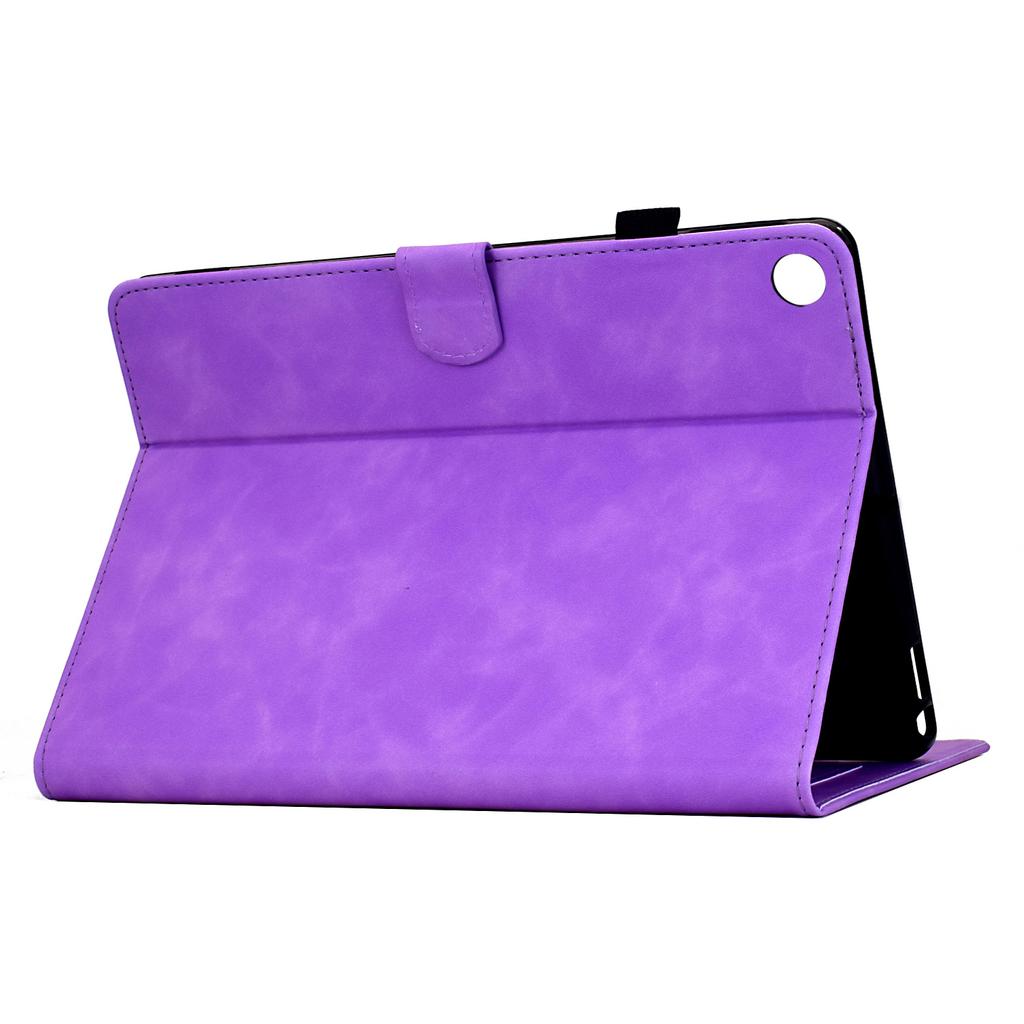 For Samsung Galaxy Tab A8 10.5 (2021) X200/X205 Case Mandala Imprinted Leather Tablet Cover with Card Slots