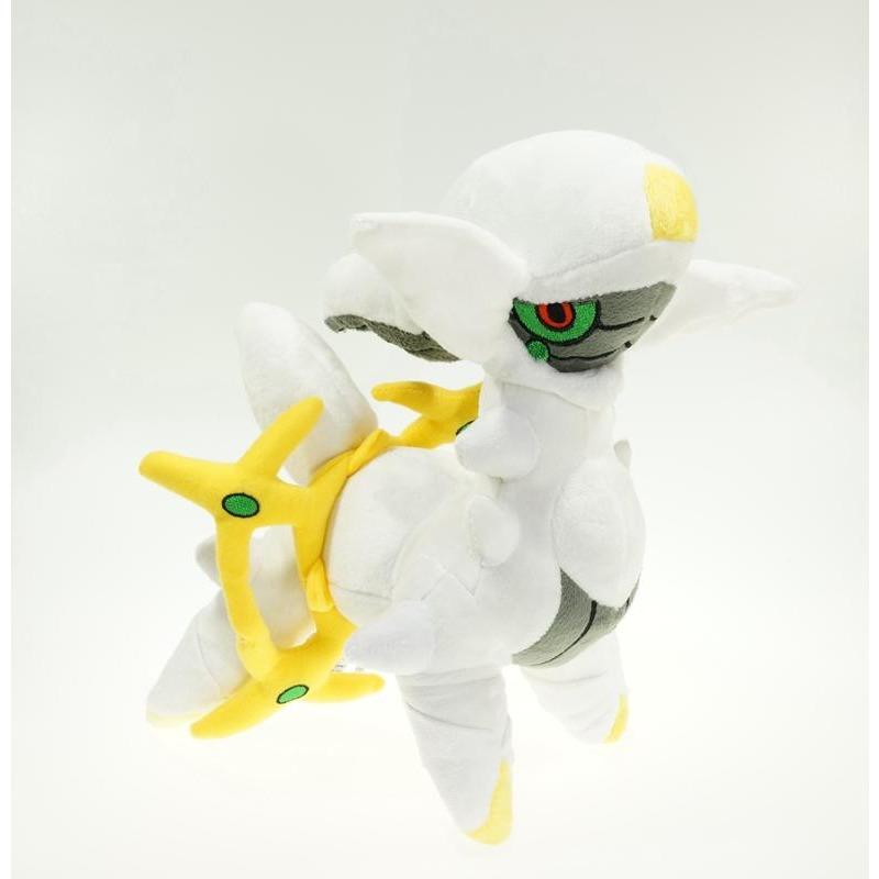 New 26cm Plush Cute Soft Arceus Pokemon Puppet Toy Stuffed Animal Collectible for Kids Gift
