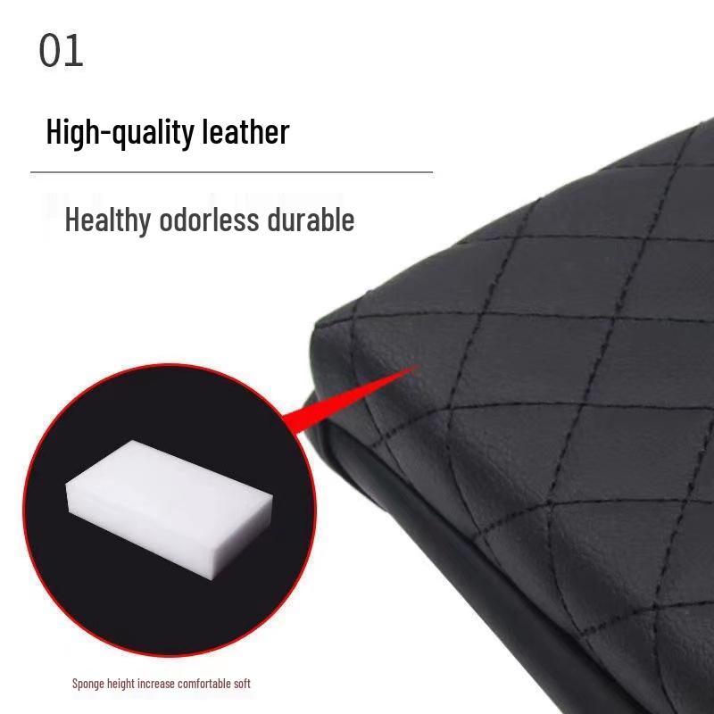 Tesla Model 3/Y Console Armrest Pad: Elevated, Thickened Protective Cover Box