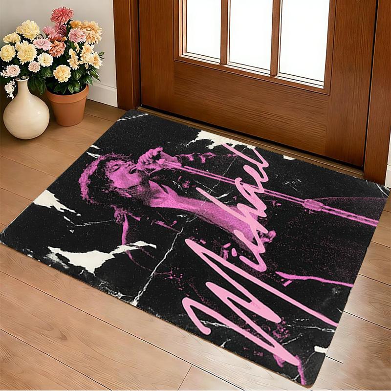 Michael Performance Living Room Nonslip Area Rug Soft Carpet For Bedroom Gameoom Playroom Sofa Office Home Decor Doormat