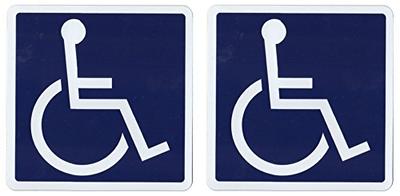 Ogriculture Disability Marks, Magnetic, Reflective, Set of 2