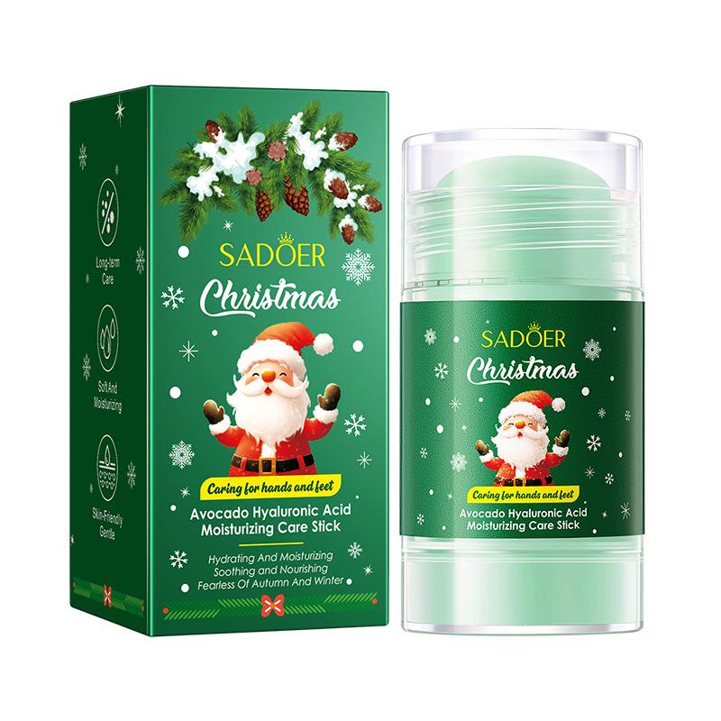 Christmas Butter 40g Fruit Hyaluronic Acid Moisturizing Care Stick Moisturizing Cream Skin Care Products Care stick 40g