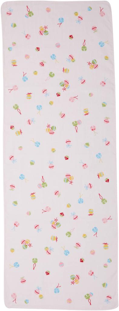 Yamamoto Jin Shoten Fukukoi Soft Double Gauze Hand Lucky Bell 32 x 89 cm - Towel, Design, Approx.