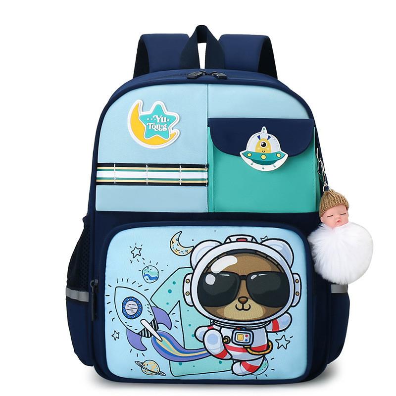 Cute Princess Nylon Backpack For Toddlers Fun Design School Bag For Kids