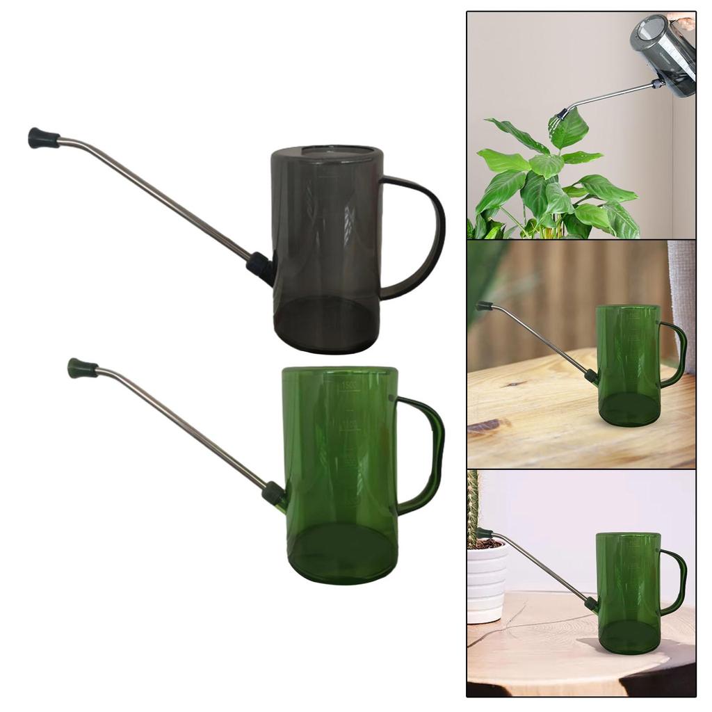 Watering Pot 1.5L Garden Watering Can Removable Nozzle Gardening Water Can for Lawn
