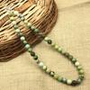 8mm Natural Chrysoprase Gemstone Round Beads Designer Necklace 17-20" Handmade Beads Choker Gift For Women 8BN-34
