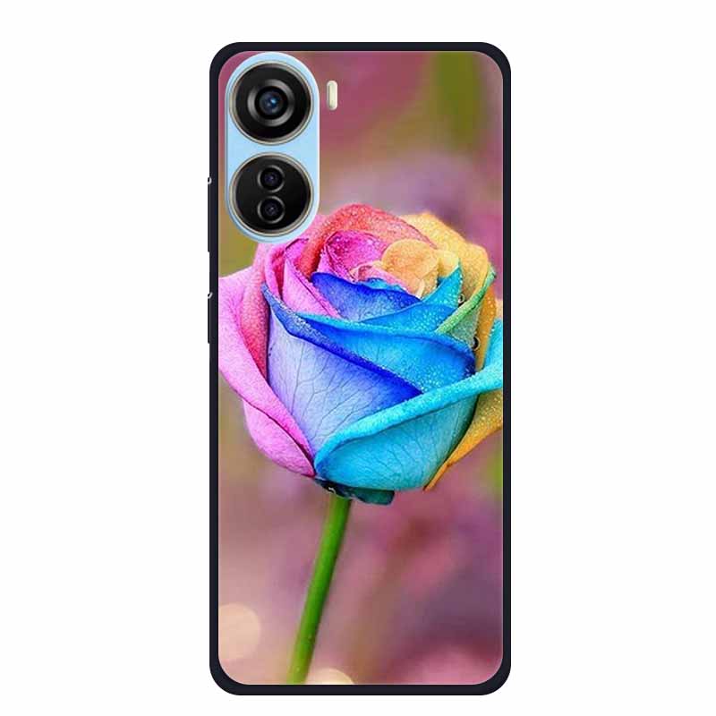 Handyhülle Für ZTE Axon 40 Lite Rückseite Hülle Schwarzes Silikon Weiche Hülle Für ZTE Blade V41 Vita V50 Design 5G LIBERO 5G IV Hülle