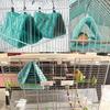 Parrot Hammock with 2 Hanging Hooks Warm Snuggle Hut Cage Tent for Cockatiels