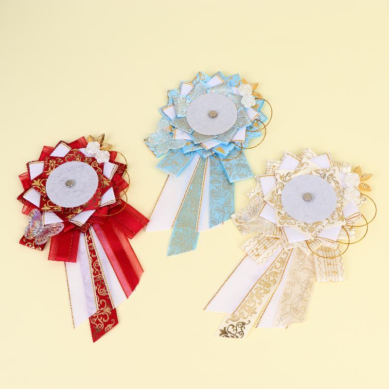 Cute Lolita Badge Display Holder Handmade Anime Clear Acrylic Case for Ita Bag Rosette Pin Collection
