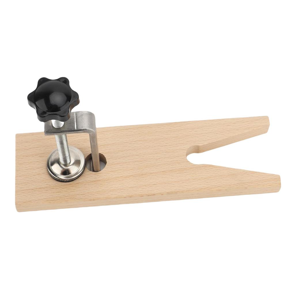 Bench Pin Clamp for Jewelry Making V Slot Workbench Attachment Wooden Bench Pin Clamp