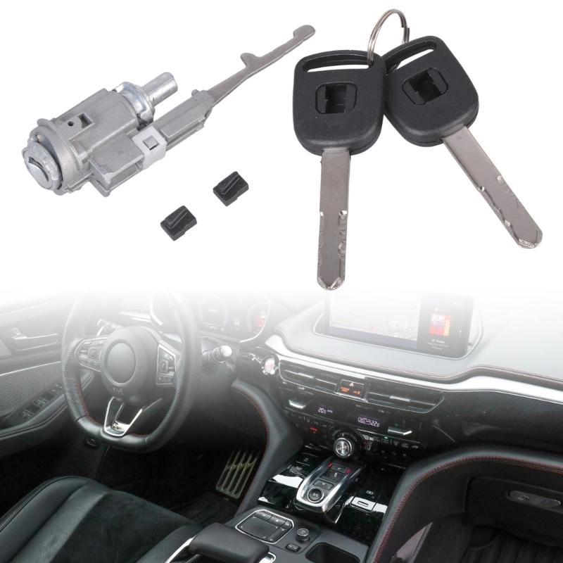 Easy To Install Ignition Switch Cylinder, With 2 Keys Security Vehicle Access Suitable For 35100-SAA-901 Family Vehicles