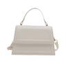 Fashionable Minimalist Small Square Handbag For Women With Unique Stitching Details