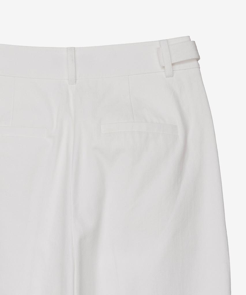MIND BRIDGE WOMEN [W] Double-Pleat Wide Cotton Pants Mypt3212