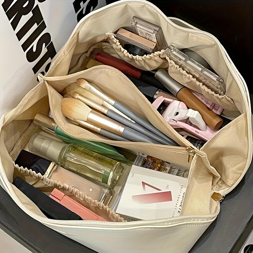 Portable Multifunction Large Capacity Makeup Bag Makeup Organizer Female Toiletry Kit Bag Waterproof Travel Storage Bag Tool