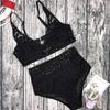 Two-piece Swimsuit, Black Bikini Set, Top and Bottom, Shaping Size M Two-piece Swimsuit, Black Bikini Set, Top and Bottom, Shaping Size XL