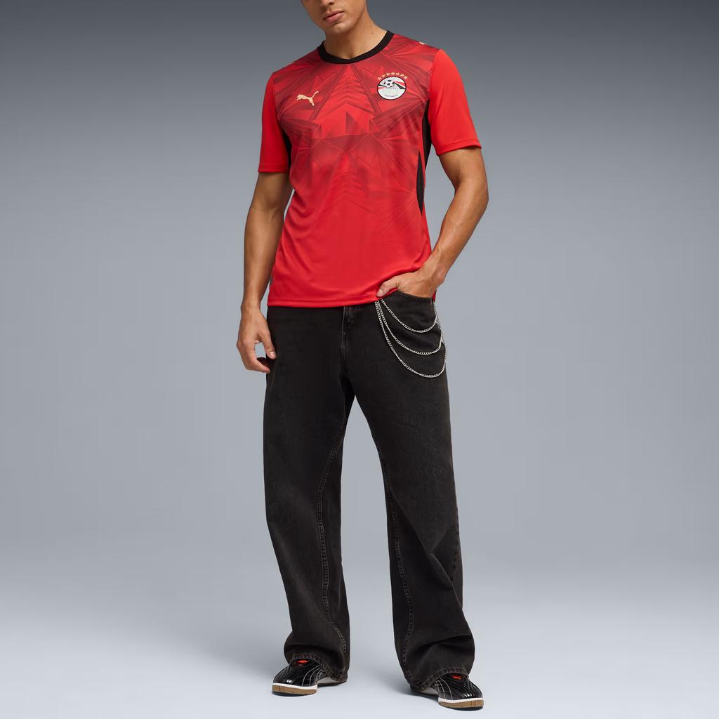 Men's Puma Egypt 2026 Home Kit 'Puma Red-Intense Red'