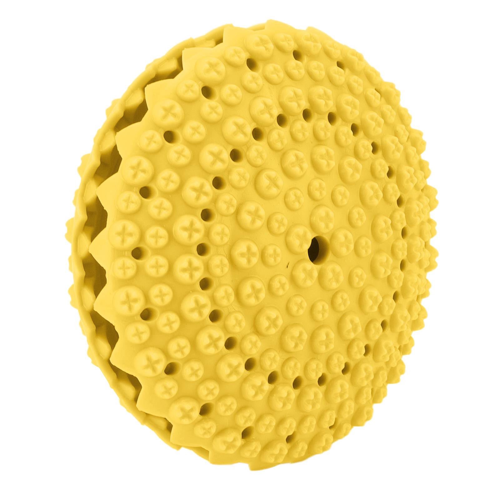 

Dog Leaky Food Toys Interactive Bite Resistance Teeth Cleaning Dog Puzzle Toys for Dogs Puppies Yellow жовтий