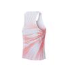 Anta Straight Leg Comfortable Versatile Casual Sleeveless Vest Women Tops Fluorescent-Bright-Red Printed 162445101-1