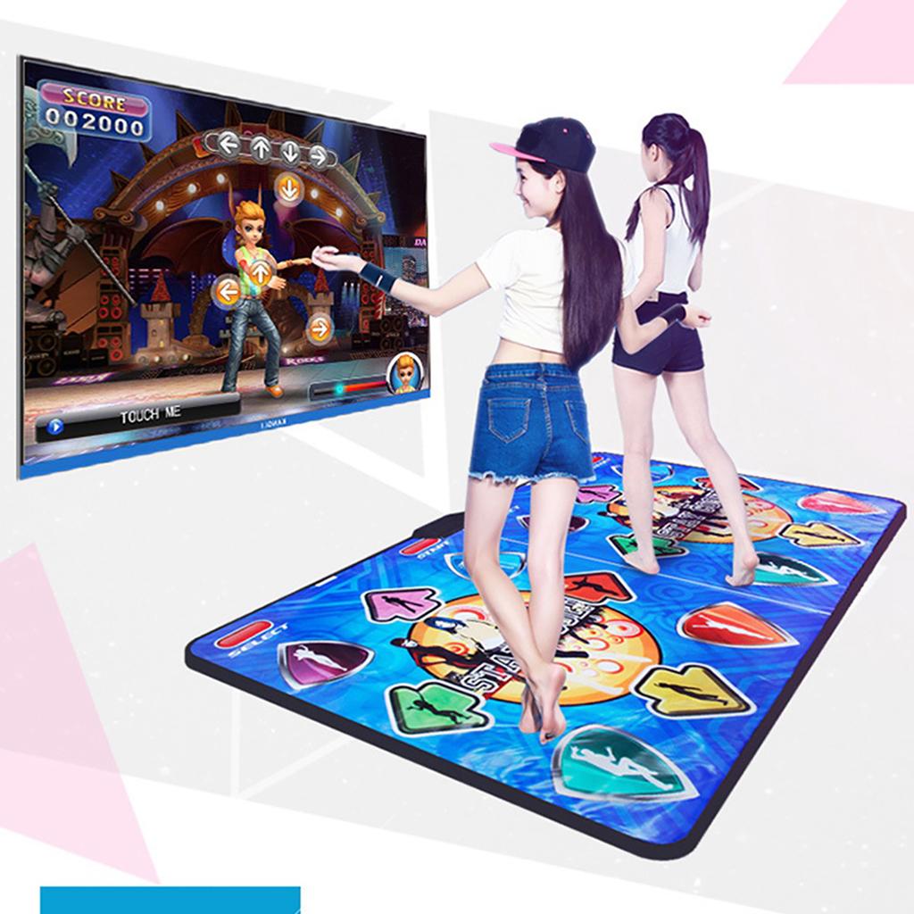 High Definition Dance Mat Pad Double Players Television Interface Computer Dual Purpose Somatosensory Game Dancing