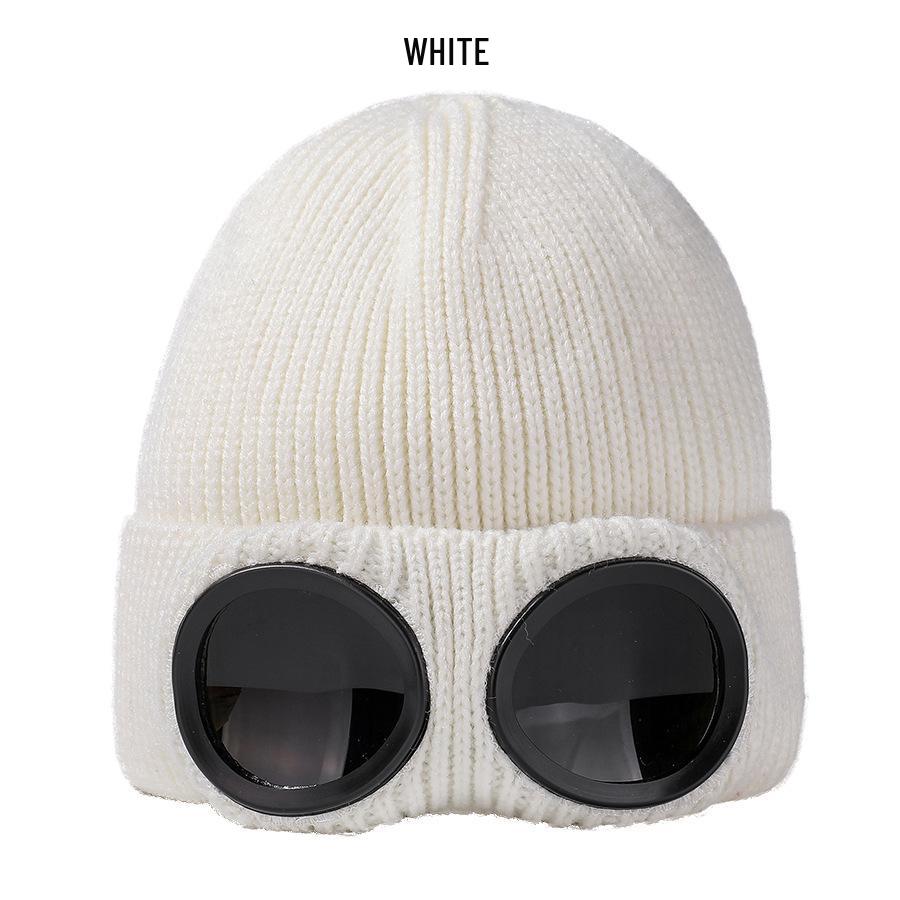Unisex Winter Winddichte Skibril met Warme Gebreide Wol
